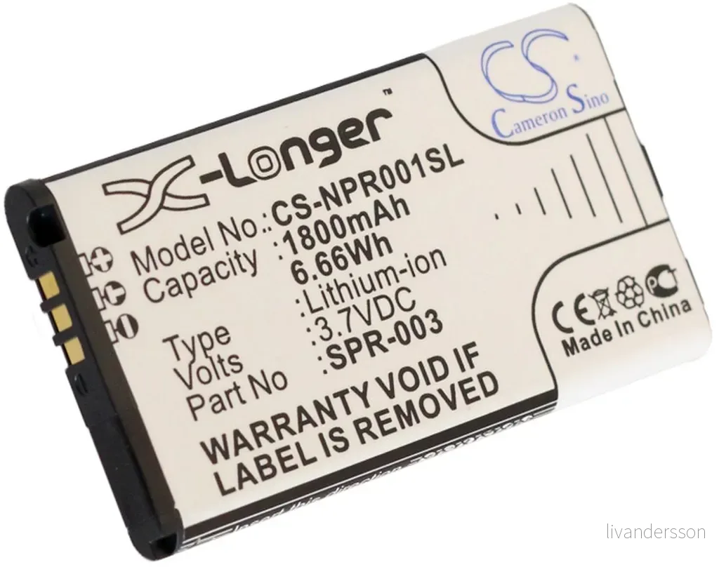 Batteri til Nintendo NEW 3DSLL, 3.7V, 1800 mAh v:3845626