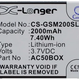 Batteri til AC50NE 1ICP5/56/78 for Archos, 3.7V, 2000 mAh v:6993806 Batteri til AC50NE 1ICP5/56/78 for Archos, 3.7V, 2000 mAh v:6993806