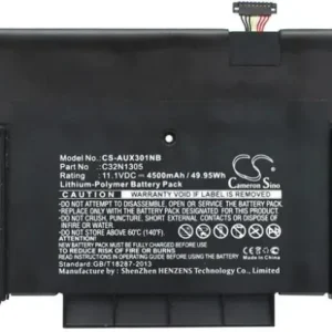 Batteri til Asus ZenBook UX301LA-C4014H, 11.1V, 4500 mAh v:1306294