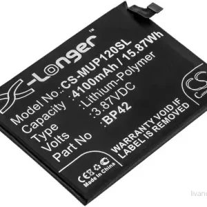 Batteri til Xiaomi 11 Lite NE 5G, 3,87, 4100mAh v:5065564 Batteri til Xiaomi 11 Lite NE 5G, 3,87, 4100mAh v:5065564