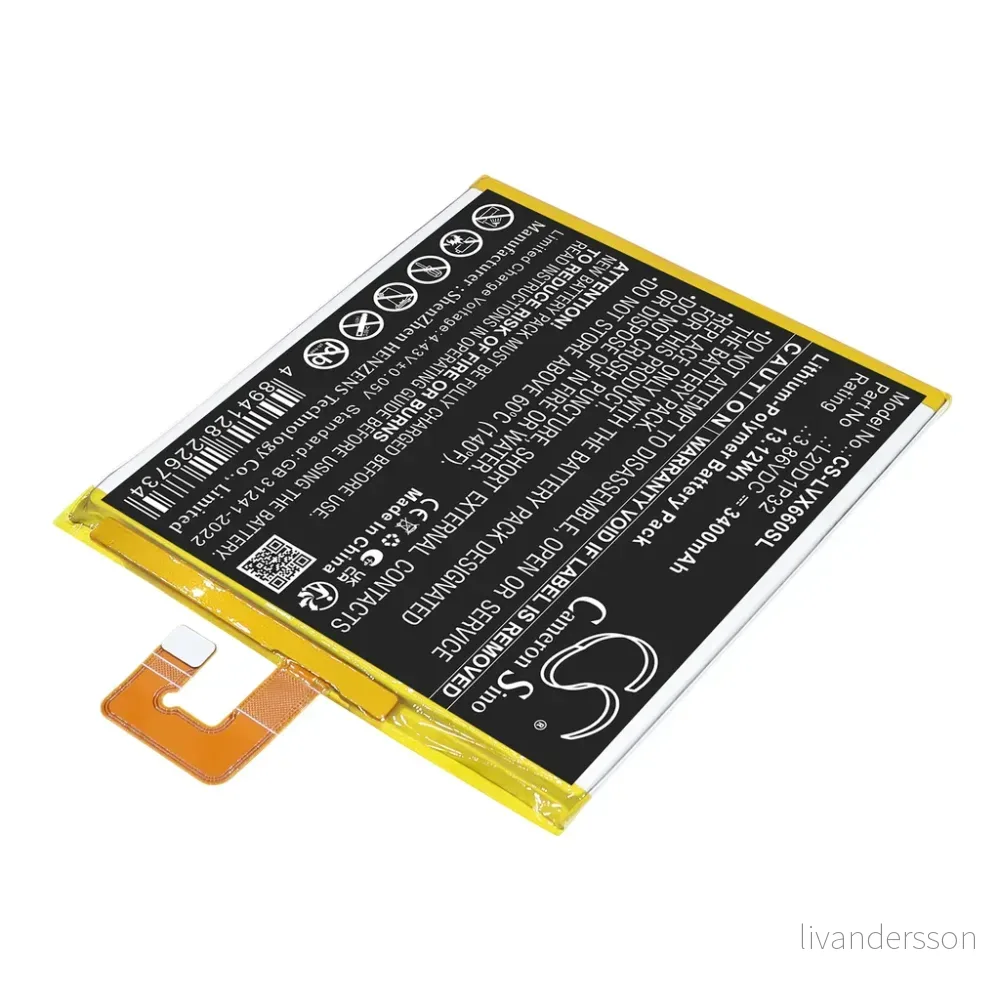 Batteri til Lenovo TB-X6C6F etc. v:5186735