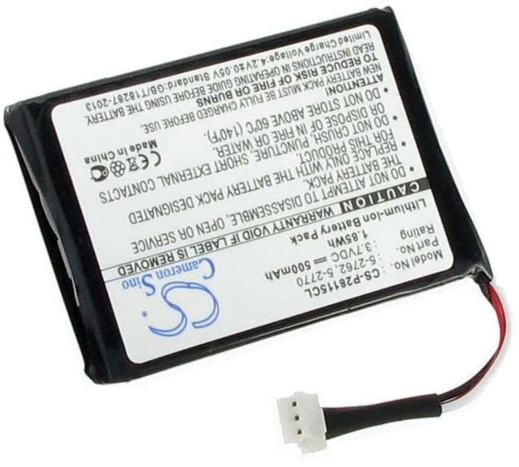 Batteri til Alcatel 28118FE1, 3.7V, 500 mAh v:7280049
