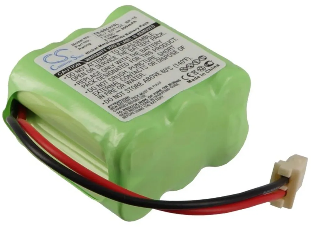 Batteri til Dogtra Transmitter 1500NCP, 7.2V, 300 mAh v:1650301