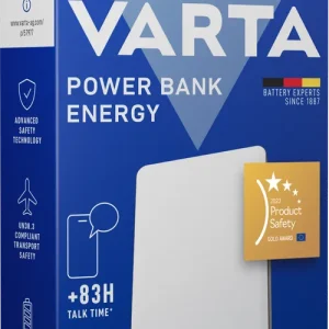 VARTA Energy Powerbank 15000mAh, 2x USB, 1x USB-C v:8223584