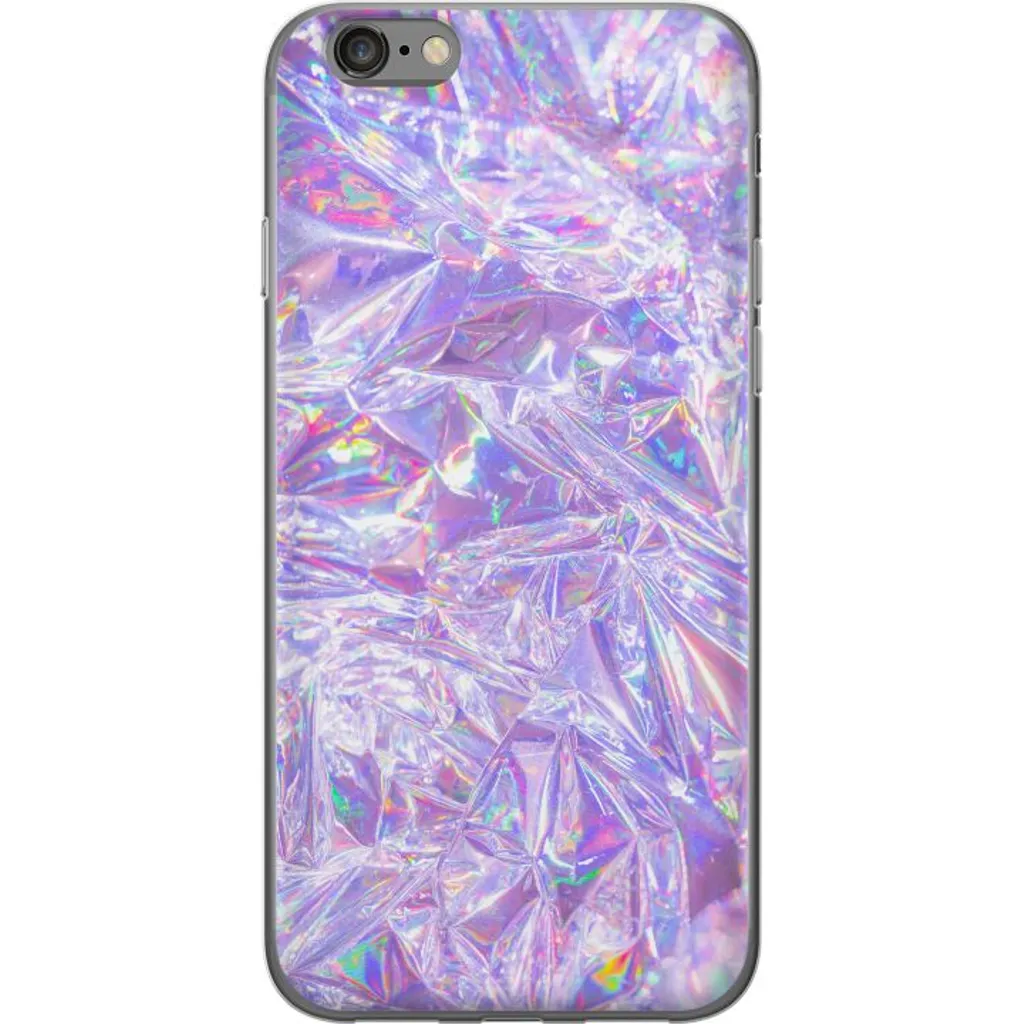 Apple iPhone 6s Gjennomsiktig Telefondeksel Glitter v:9457903