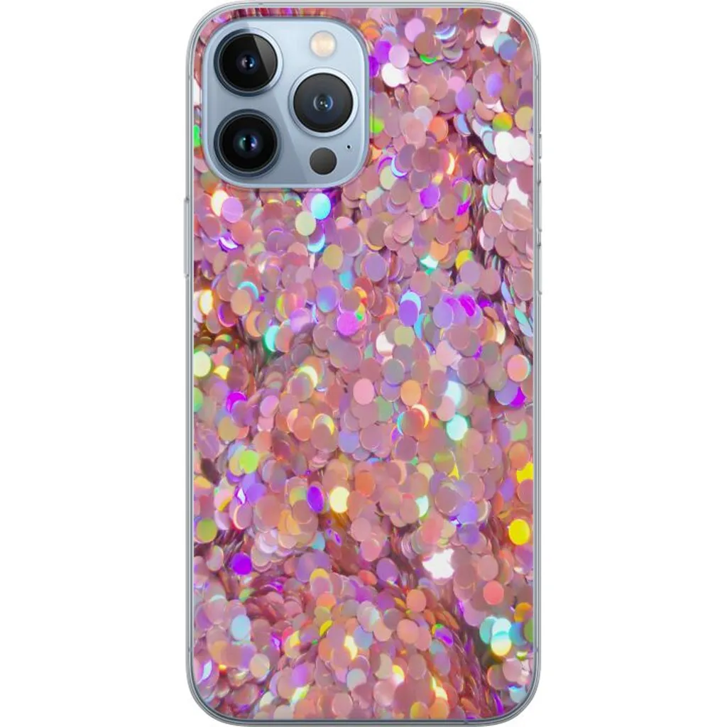 Apple iPhone 13 Pro Max Gjennomsiktig Telefondeksel Glitter v:9366087