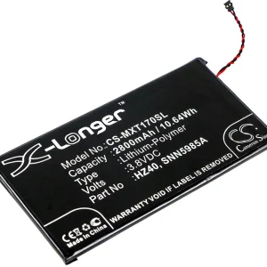 Batteri til Motorola Moto Z2 Play, 3.8V, 2800 mAh v:8300565 Batteri til Motorola Moto Z2 Play, 3.8V, 2800 mAh v:8300565