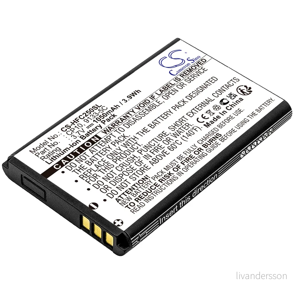 Batteri til BL3204 for ., 3.7V (3.6V), 1050 mAh v:2924096