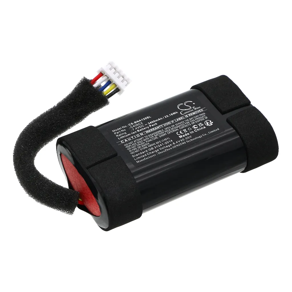 Batteri til Bang & Olufsen BeoPlay Beosound A1 2nd Gen, 7.4V, 3400mAh v:8075672 Batteri til Bang & Olufsen BeoPlay Beosound A1 2nd Gen, 7.4V, 3400mAh v:8075672
