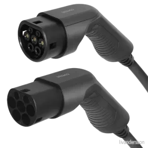 DELTACO e-Charge Ladekabel Elbil Type 2 – Type 2, 1 fase, 32A, 7m v:2002793