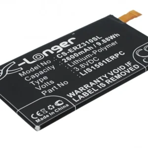 Batteri til Sony Ericsson E5333, 3.8V, 2600 mAh v:8869700