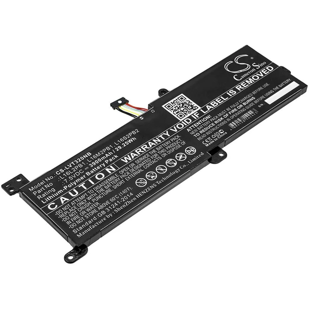 Batteri til Lenovo IdeaPad 320-17IKB(80XM007HGE), 7,5V, 3900mAh v:5929656