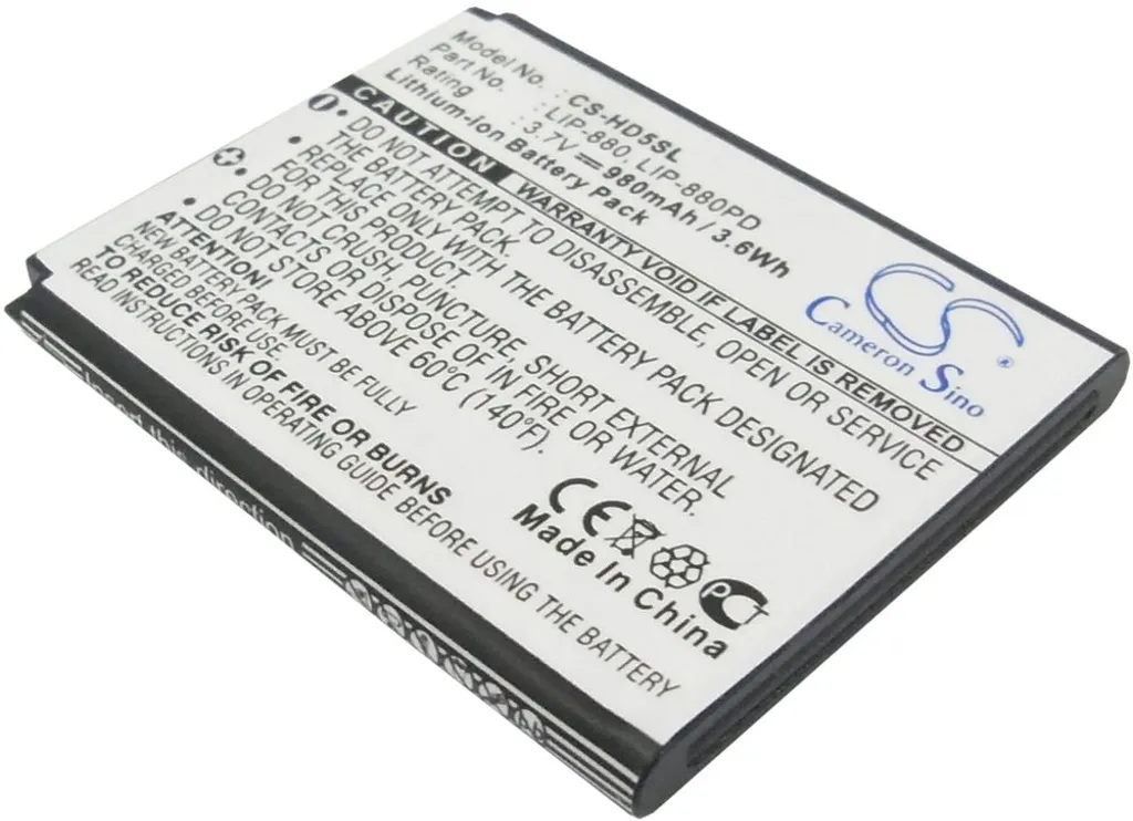 Batteri til Sony NW-HD5 (20GB), 3.7V, 980 mAh v:6853712