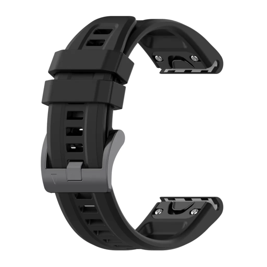 Garmin Instinct 2 Solar Klokkereim i silikon ensfarget – Svart v:2615668