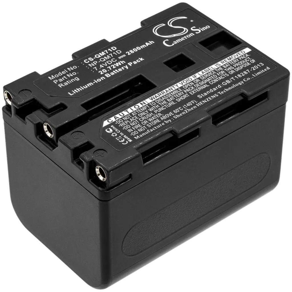Batteri til Sony DCR-DVD100E, 7.4V, 2800 mAh v:6028399