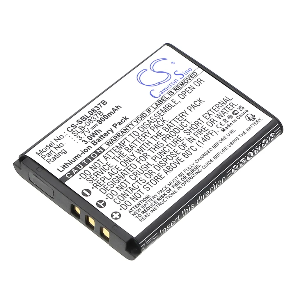 Batteri til Samsung VLUU NV10, 3.6V (3.7V), 800 mAh v:8454645