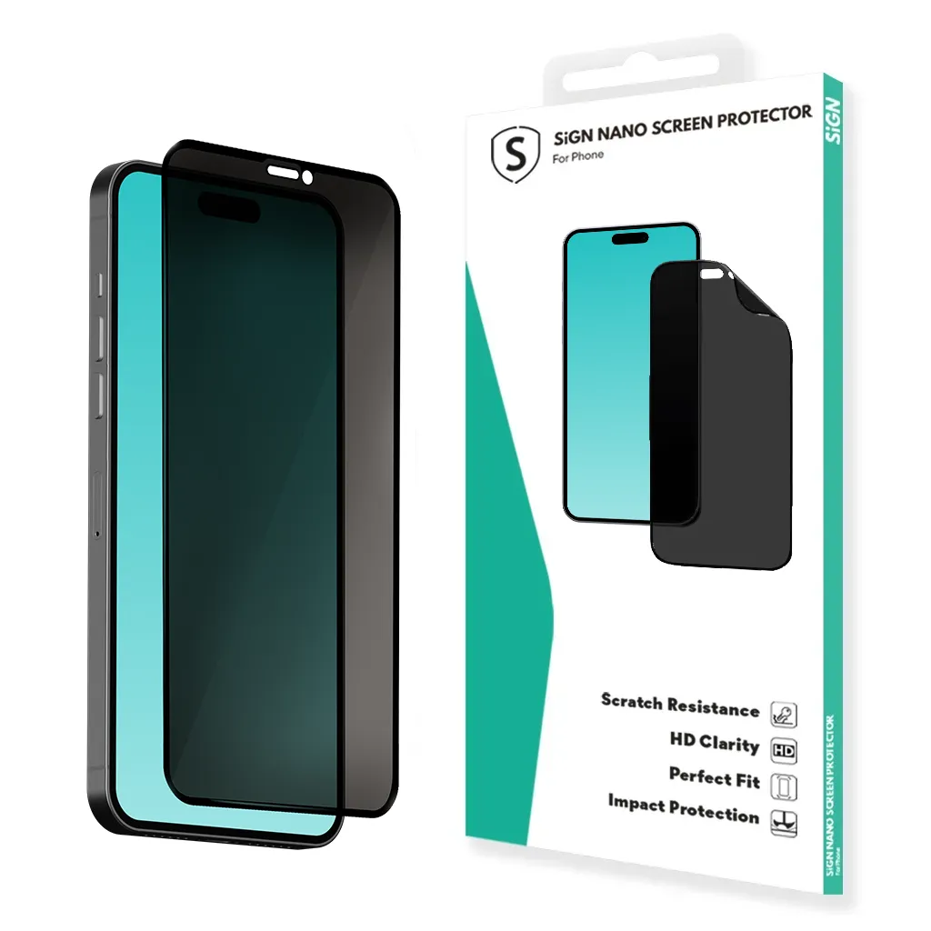 SiGN Strong Nano Privacy Skjermbeskytter Privacy till OnePlus Open v:6604796