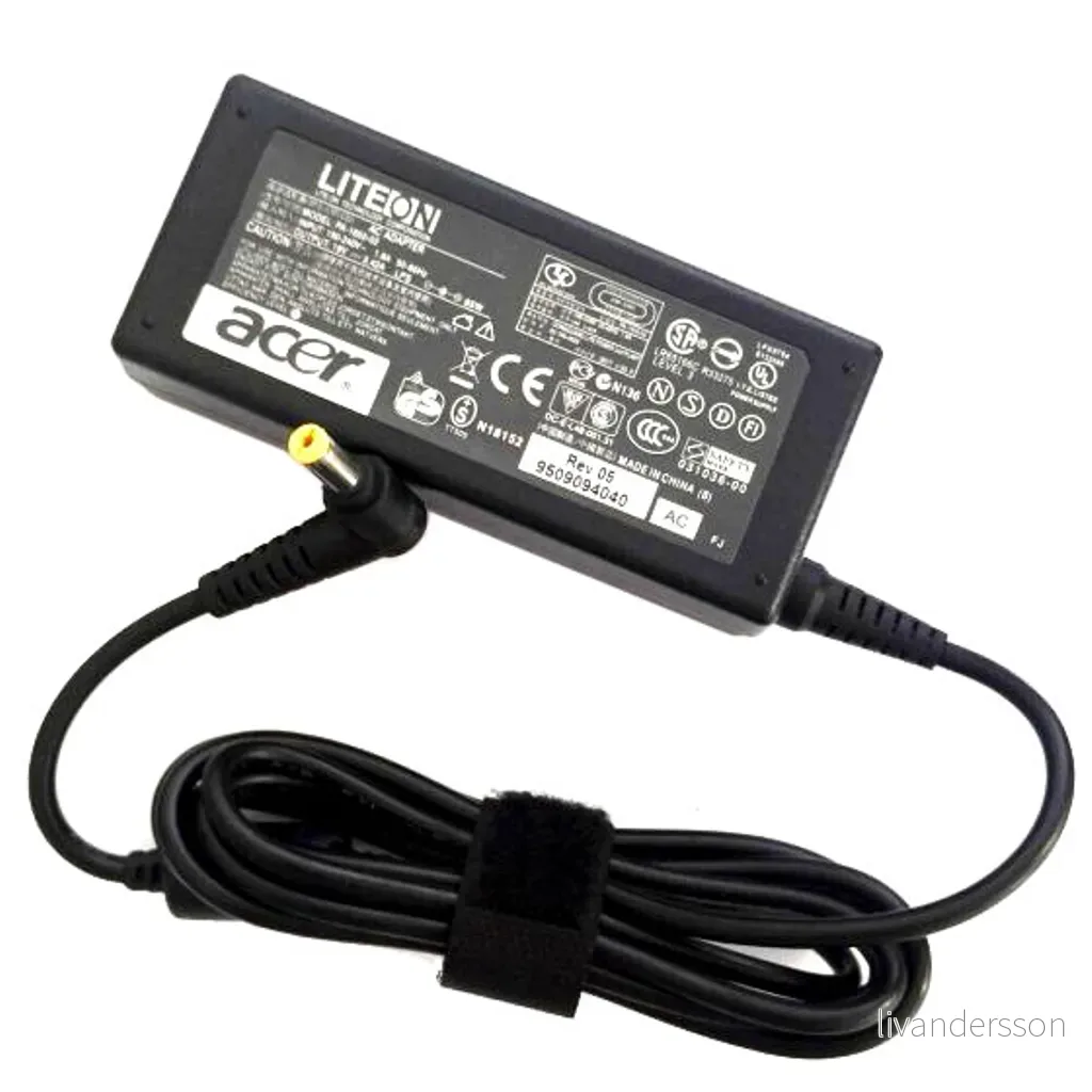 ACER AC Adapter 65W, LF, LITEON v:4917996 ACER AC Adapter 65W, LF, LITEON v:4917996