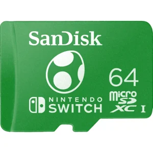 SanDisk Nintendo Switch Flash-minnekort 64 GB mikroSDXC UHS-I v:4316459
