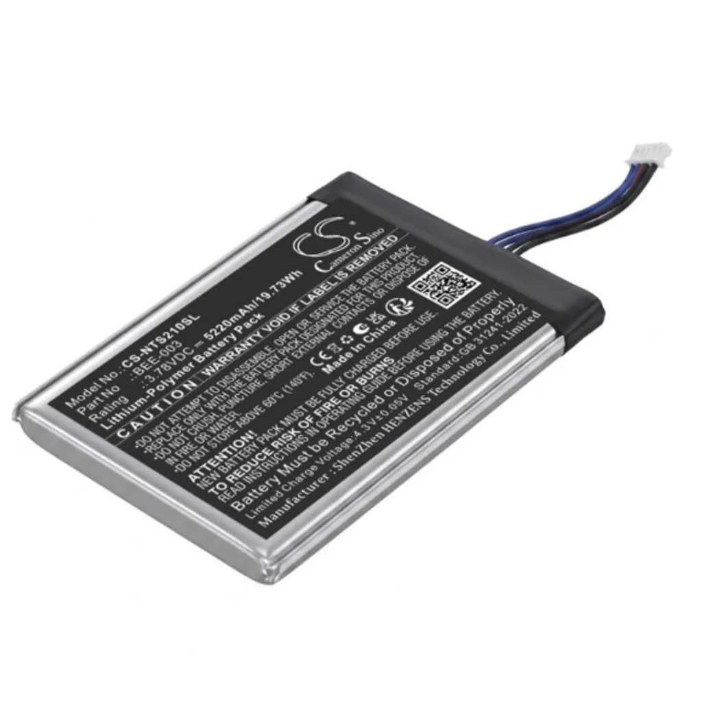 Batteri til Nintendo BEE-001, 3.78V, 5220mAh v:1063761