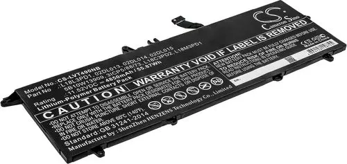 Batteri til SB10T83152 for Lenovo, 11.52V, 4850 mAh v:8653766