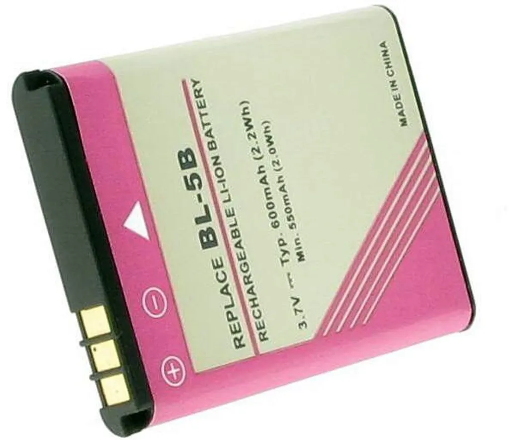 Batteri til Nokia 5320 XpressMusic, 3.6V (3.7V), 600 mAh v:2350221