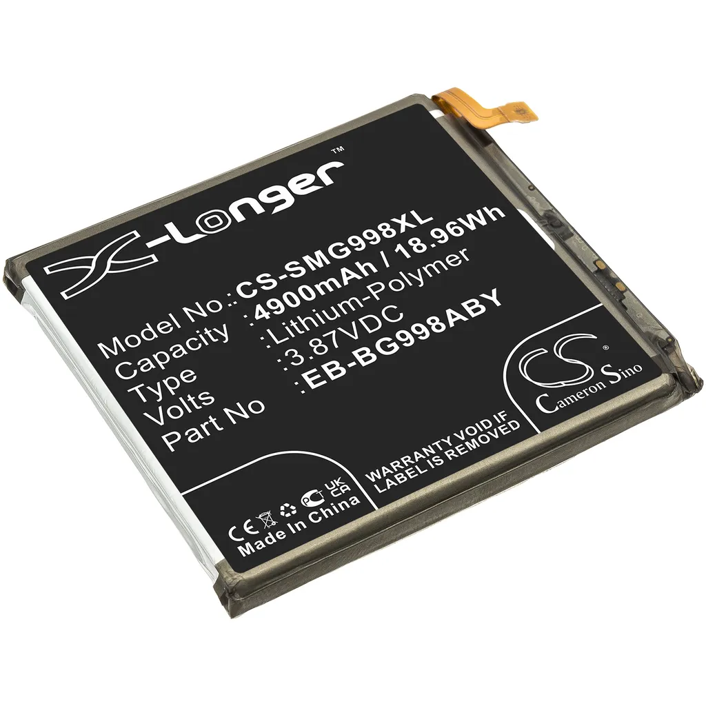 Batteri til Samsung SM-G998R4, 3.85V, 4900 mAh v:4386374