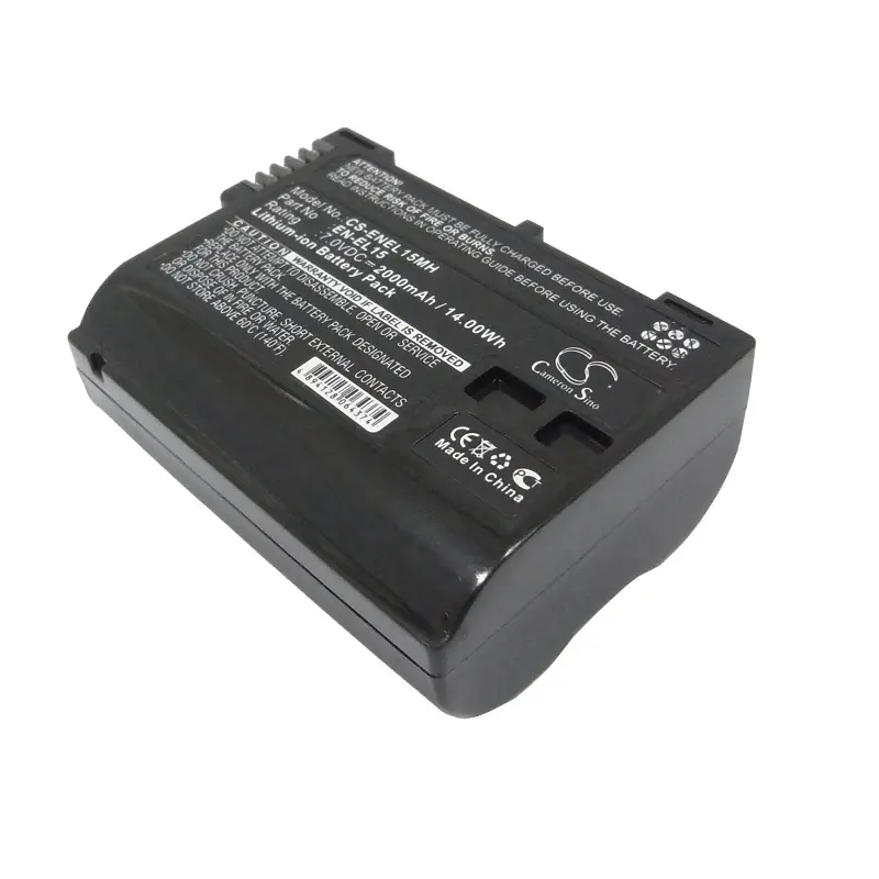 Batteri til Nikon D850, 7,0V, 2000mAh v:9424091 Batteri til Nikon D850, 7,0V, 2000mAh v:9424091