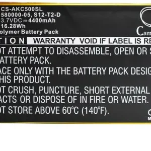 Batteri til S12-T2-D for Amazon, 3.7V, 4400 mAh v:2668282 Batteri til S12-T2-D for Amazon, 3.7V, 4400 mAh v:2668282