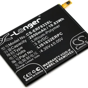 Batteri til LIS1632ERPC for Sony, 3.8V, 2850 mAh v:6540048 Batteri til LIS1632ERPC for Sony, 3.8V, 2850 mAh v:6540048