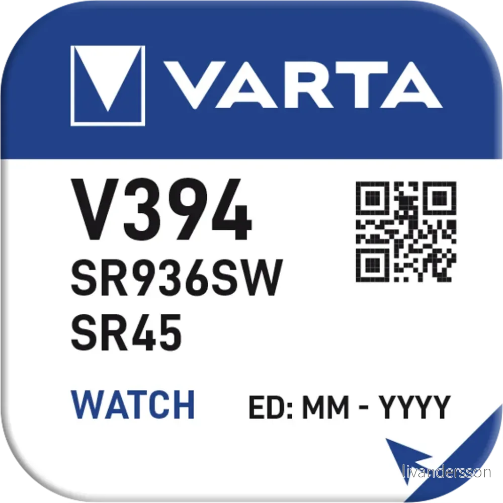 L936 (Varta), 1.55V v:2524601 L936 (Varta), 1.55V v:2524601