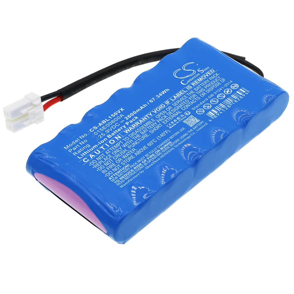 Batteri til 015E00600A for Wiper, 25.9V, 2600mAh v:2374395