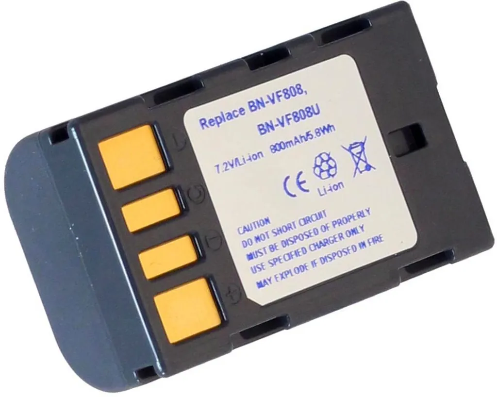 Batteri til JVC GZ-MG555, 7.2V (7.4V), 800 mAh v:9713138