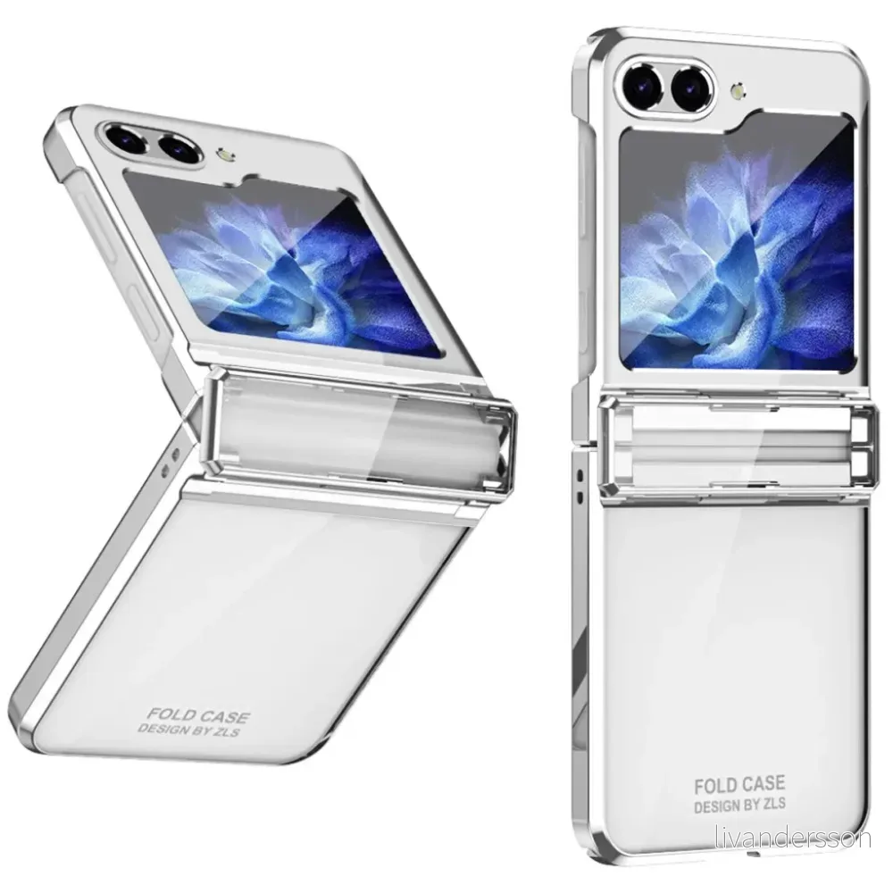 Samsung Galaxy Flip6 / Flip 7 FE Deksel – Sølv v:6783364