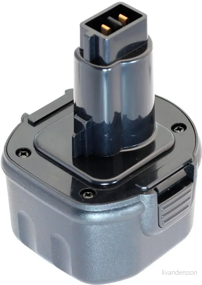 Batteri til Black & Decker DC750KA, 9.6V, 3000 mAh v:8640347