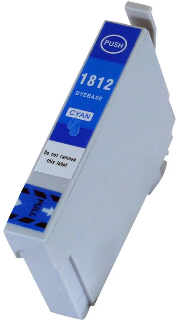 Kompatibel med T1812 Blekkpatron cyan for Epson v:5492093