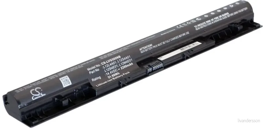 Batteri til Lenovo IdeaPad S435, 14,4V, 2200mAh v:6179474