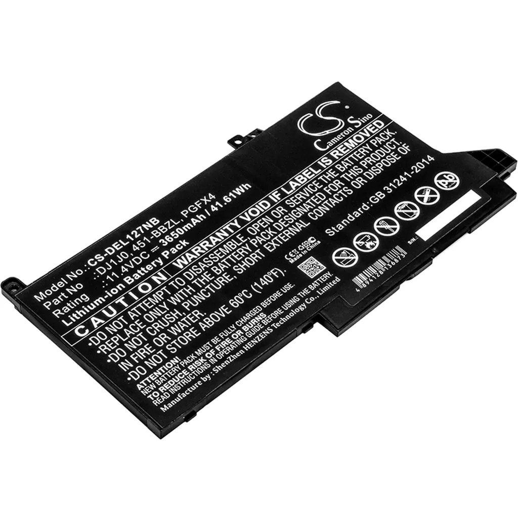 Batteri til Dell N018L7280-D1626CN, 11,4V, 3650mAh v:3053996