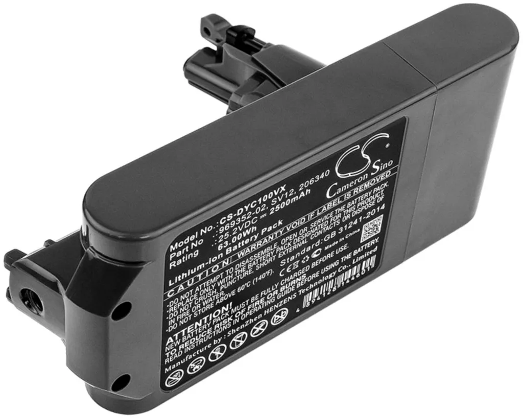 Batteri til 206340 for Dyson, 25.2V, 2500 mAh v:6902501