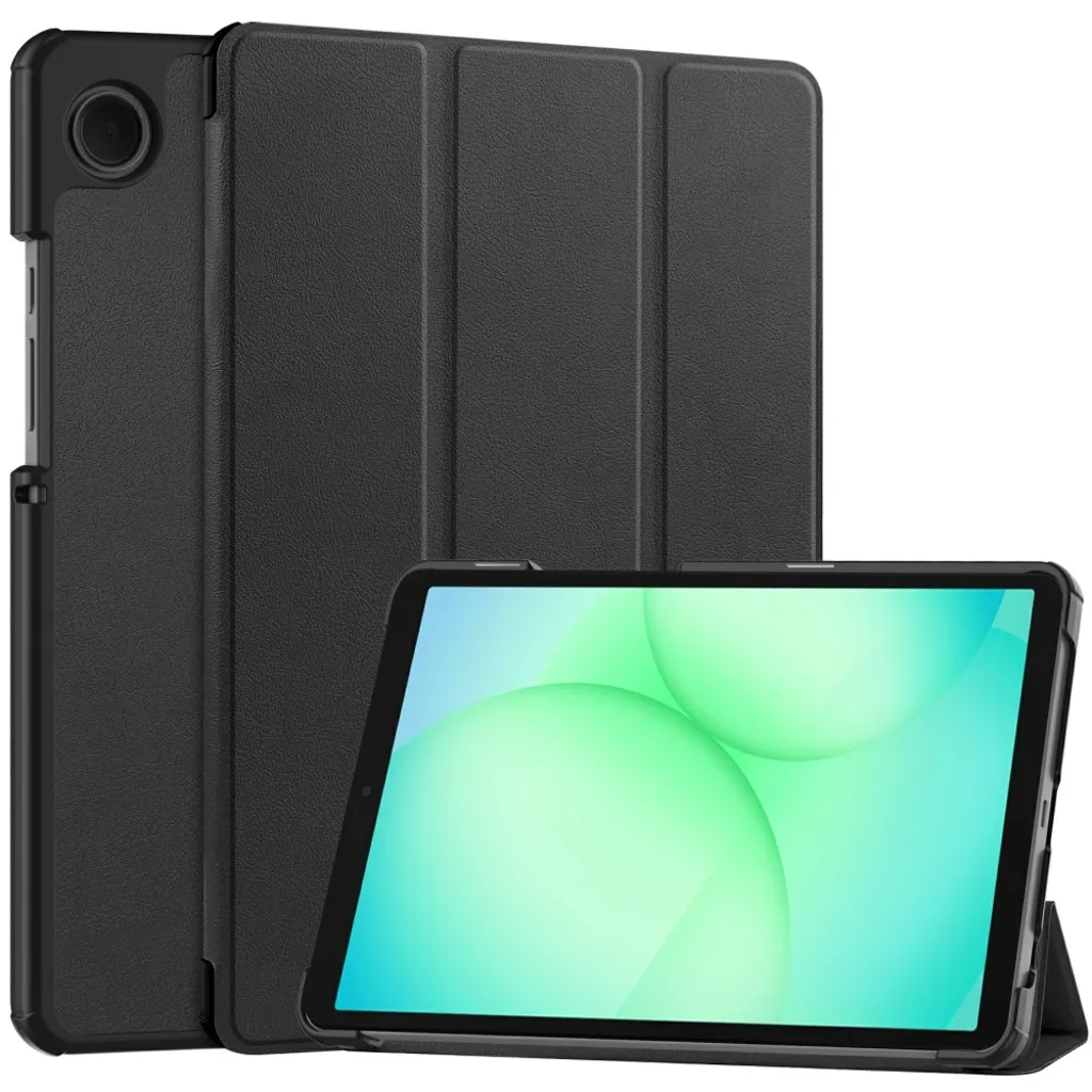 Samsung Galaxy Tab A11/A9 Etui Støtsikker PU-lær Deksel – Svart v:5265403 Samsung Galaxy Tab A11/A9 Etui Støtsikker PU-lær Deksel – Svart v:5265403