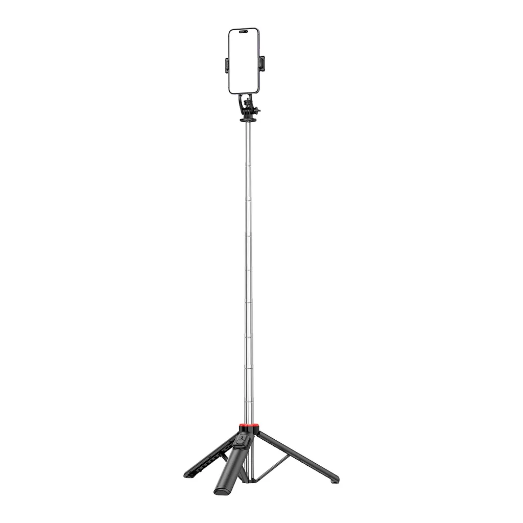 Selfiestang / Teleskopstativ med telefonholder, 1,3m v:2663475 Selfiestang / Teleskopstativ med telefonholder, 1,3m v:2663475