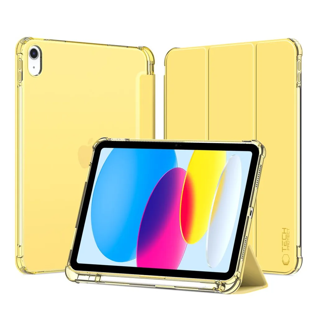 Tech-Protect SC Pen Hybrid Etui til iPad 10th Gen 2022 10.9" – Gul v:5969488