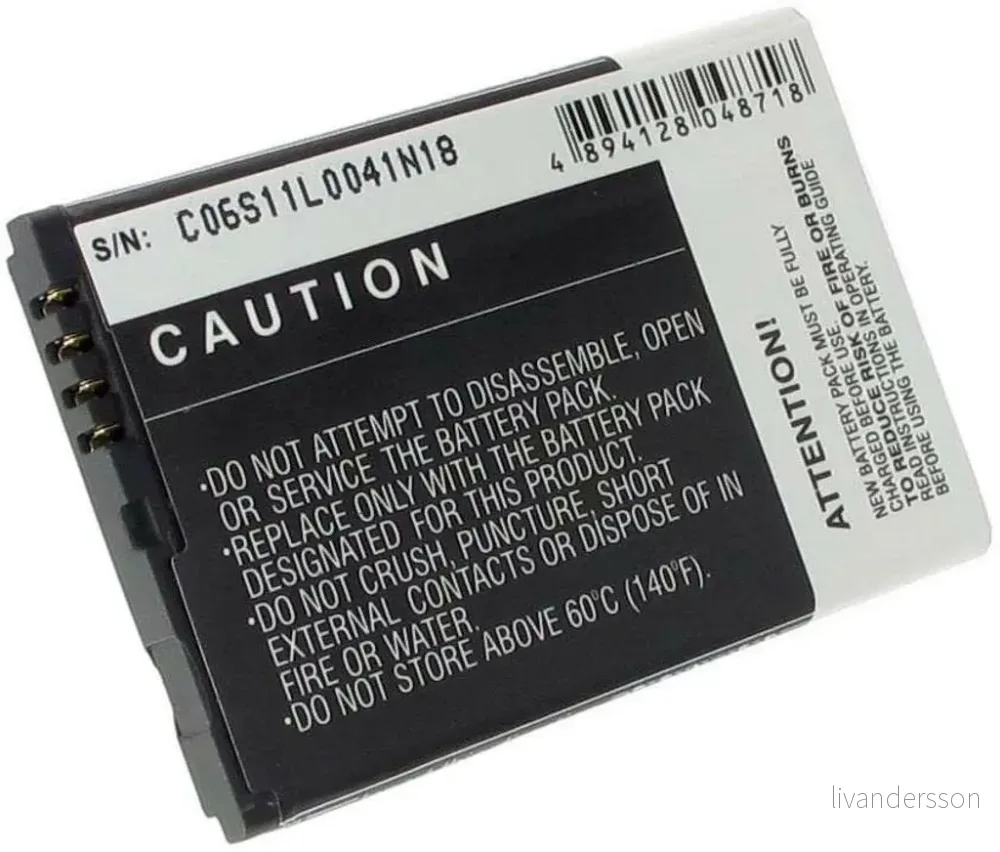 Batteri til Motorola XT320, 3.6(3.7V), 1500 mAh v:2906840