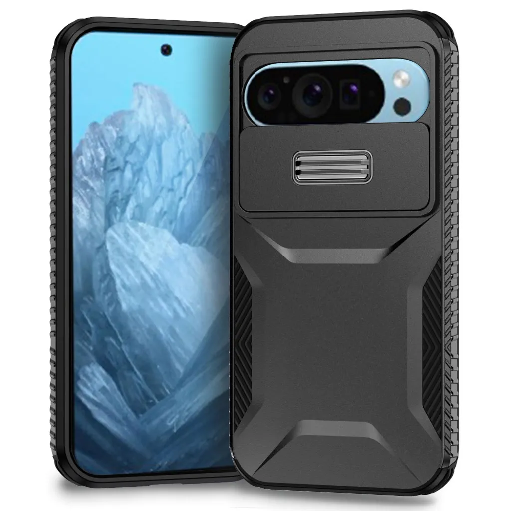 Google Pixel 10 Pro / 10 / 9 / 9 Pro Deksel – Svart v:7510819