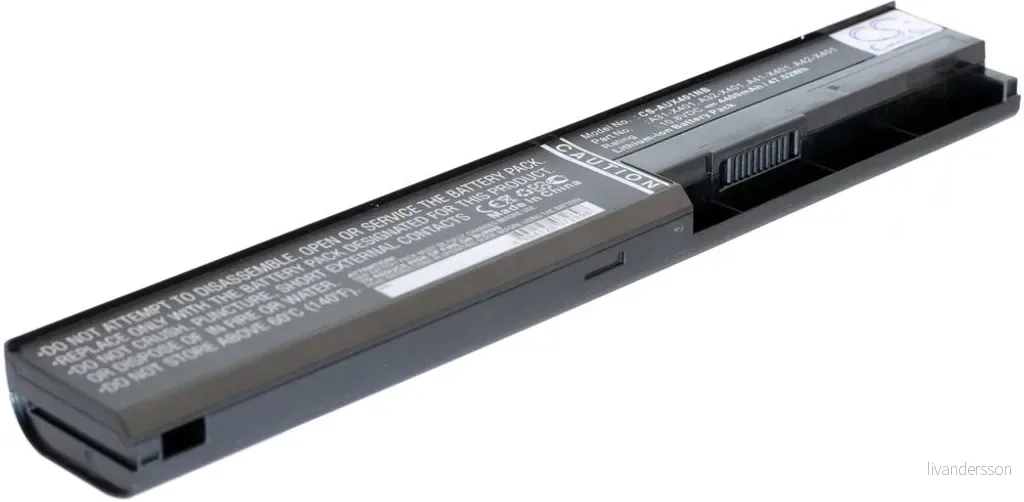 Batteri til Asus X401U, 10.8V, 4400 mAh v:5005883
