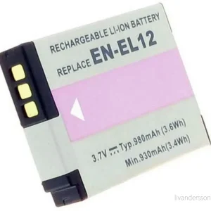 Batteri til Nikon CoolPix P340, 3.6V (3.7V), 980 mAh v:4057593 Batteri til Nikon CoolPix P340, 3.6V (3.7V), 980 mAh v:4057593