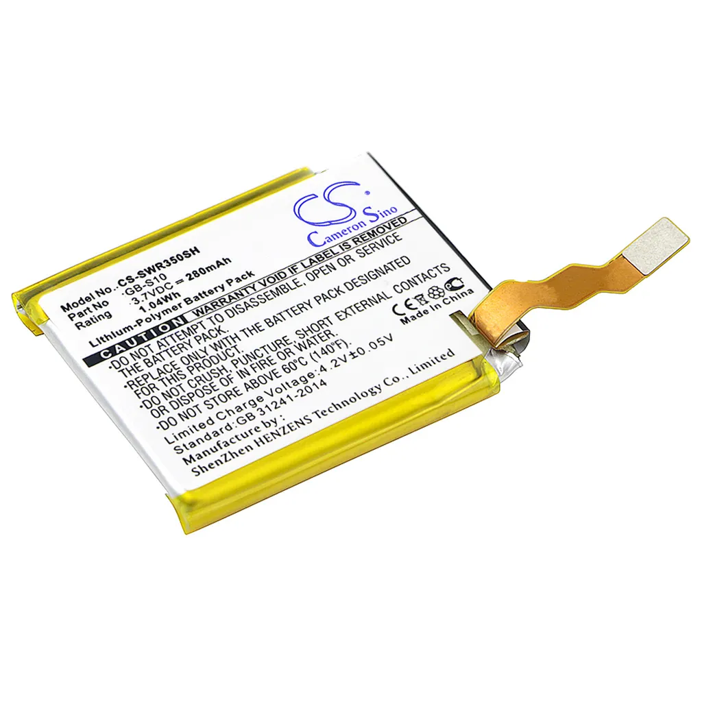 Batteri til GB-S10-353235-0100 for Sony, 3,7, 280mAh v:7599262
