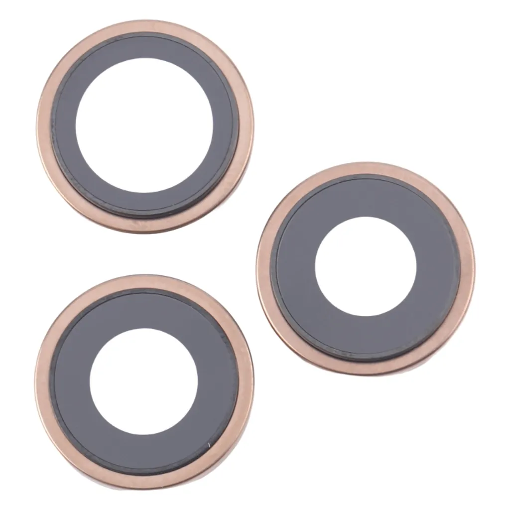 iPhone 16 Pro Kameralinsedeksel, 3-pack – Gull v:7876842