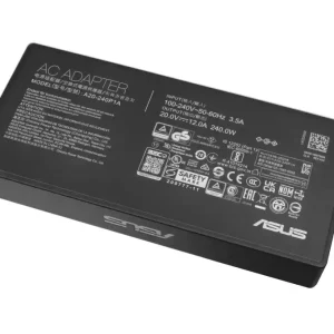 ASUS AC-adapter 240W / 20V / 12A / 6mm / 3Pin v:1235992 ASUS AC-adapter 240W / 20V / 12A / 6mm / 3Pin v:1235992