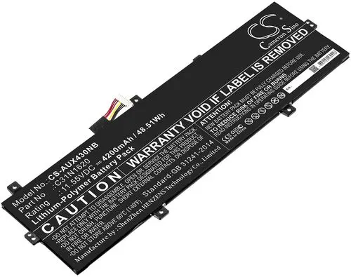 Batteri til Asus UX430UA-2C, 11.55V, 4200 mAh v:1009780